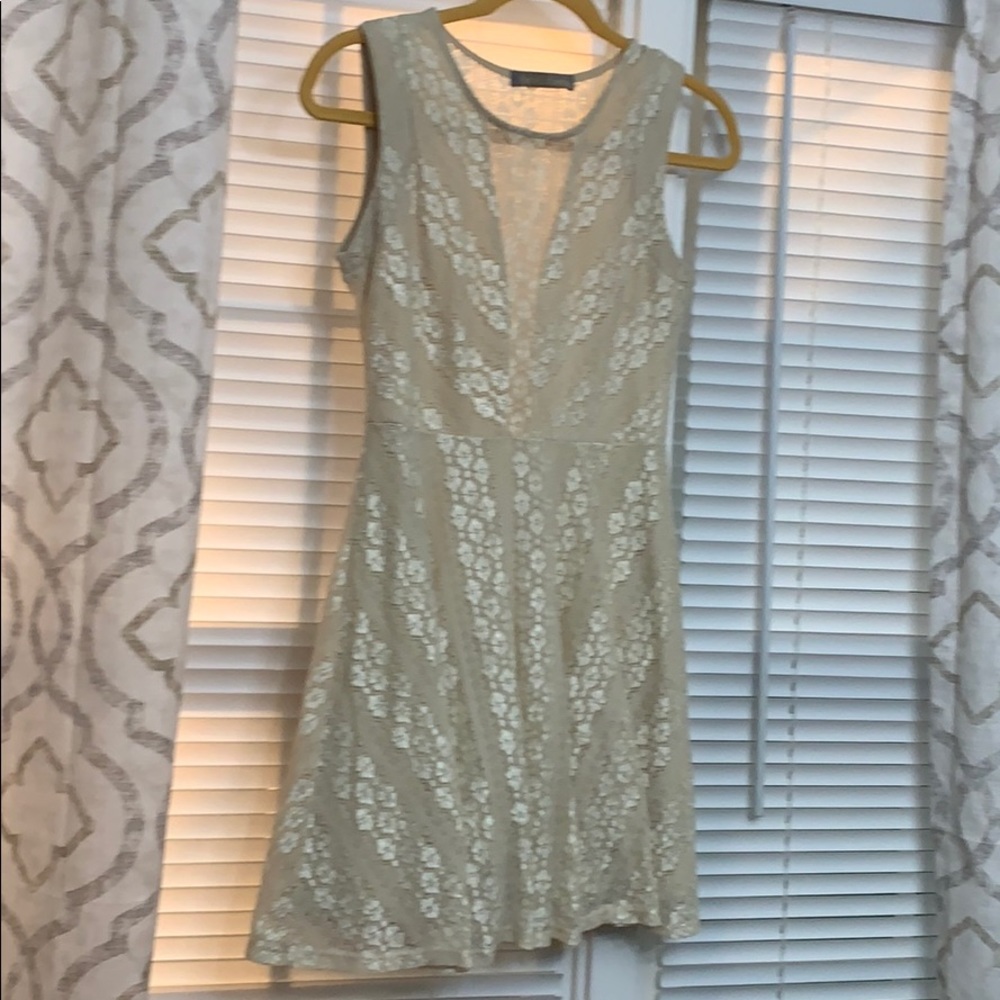 Beige Dress